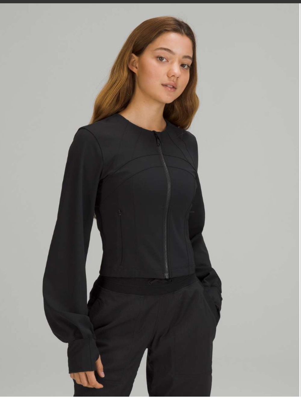 lululemon Define Cropped Jacket Luxtreme